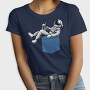 Astronaut Pocket Beer, Tricou Femei