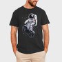 Astronaut Scooter Rider, Tricou Barbati (Unisex)