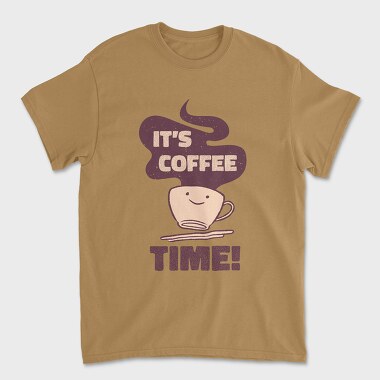 Its Coffee Time, Tricou Barbati (Unisex)
