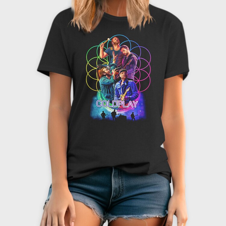 Coldplay, Tricou Barbati (Unisex)