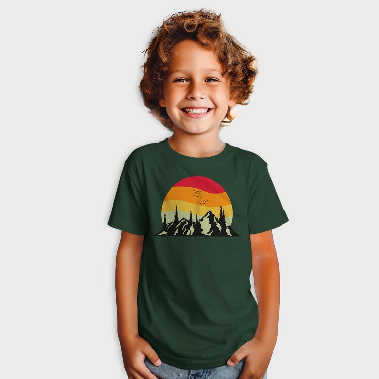 Mountain Sunset, Tricou Copii
