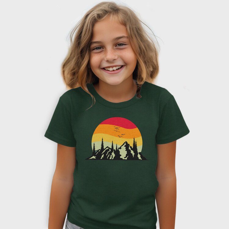 Mountain Sunset, Tricou Copii