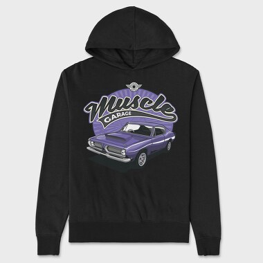1968 plymouth barracuda, Hanorac Oversize Barbati (Unisex)