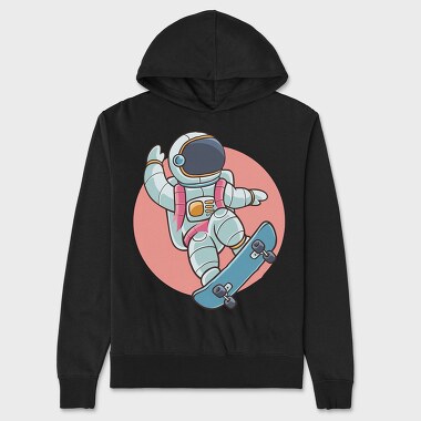 Astronaut Skate 2, Hanorac Oversize Barbati (Unisex)