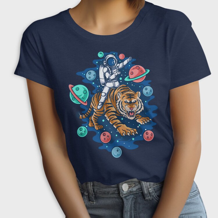 Astronaut Tiger Space, Tricou Femei