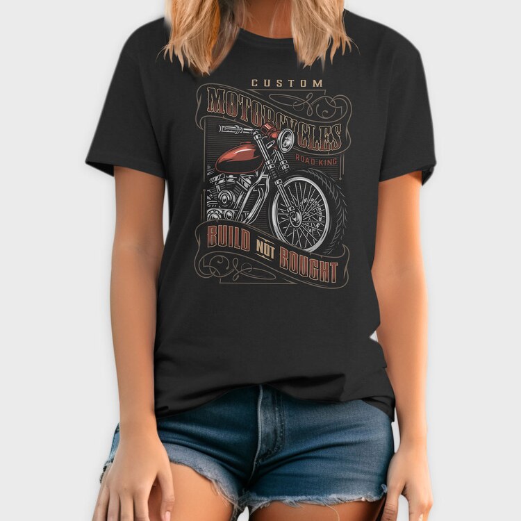 Custom Motorcycles Build Not Bought, Tricou Barbati (Unisex)