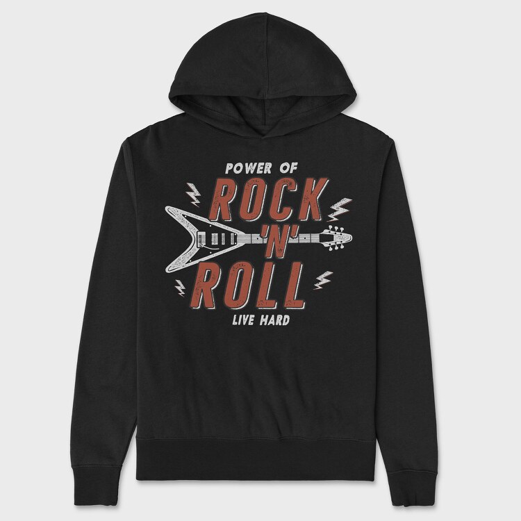 Hanorac Barbati (Unisex), Rock N Roll Color