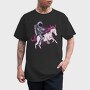 Astronaut Unicorn Space Ride, Tricou Barbati (Unisex)