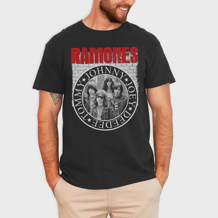 Ramones, Tricou Barbati (Unisex)