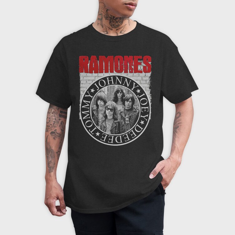 Ramones, Tricou Barbati (Unisex)