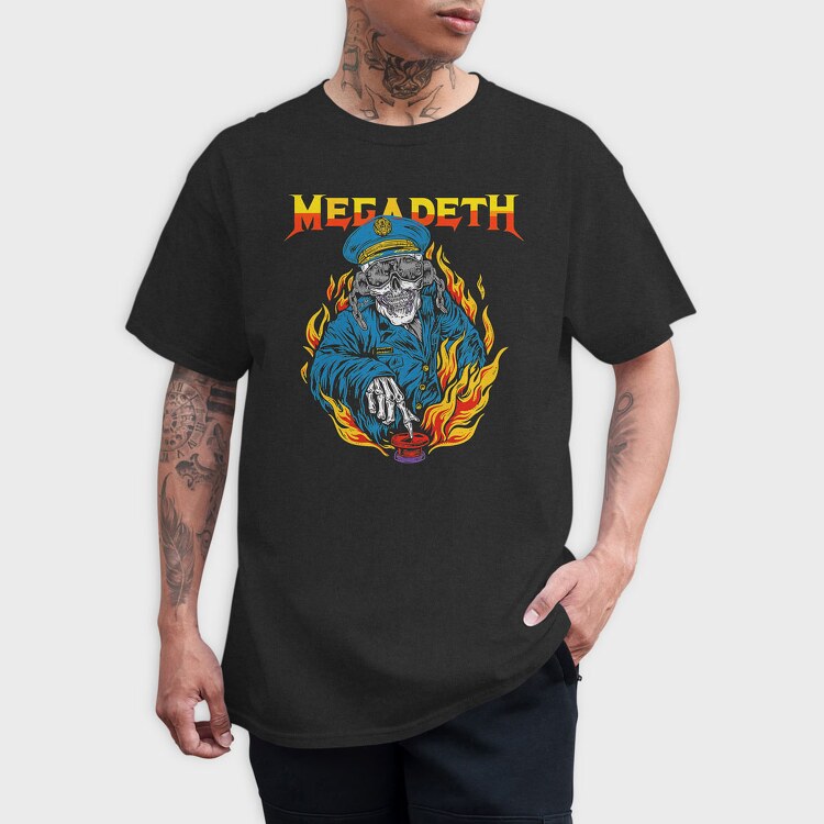 Megadeth, Tricou Barbati (Unisex)