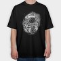 Space Explorer 2, Tricou Oversize Barbati (Unisex)