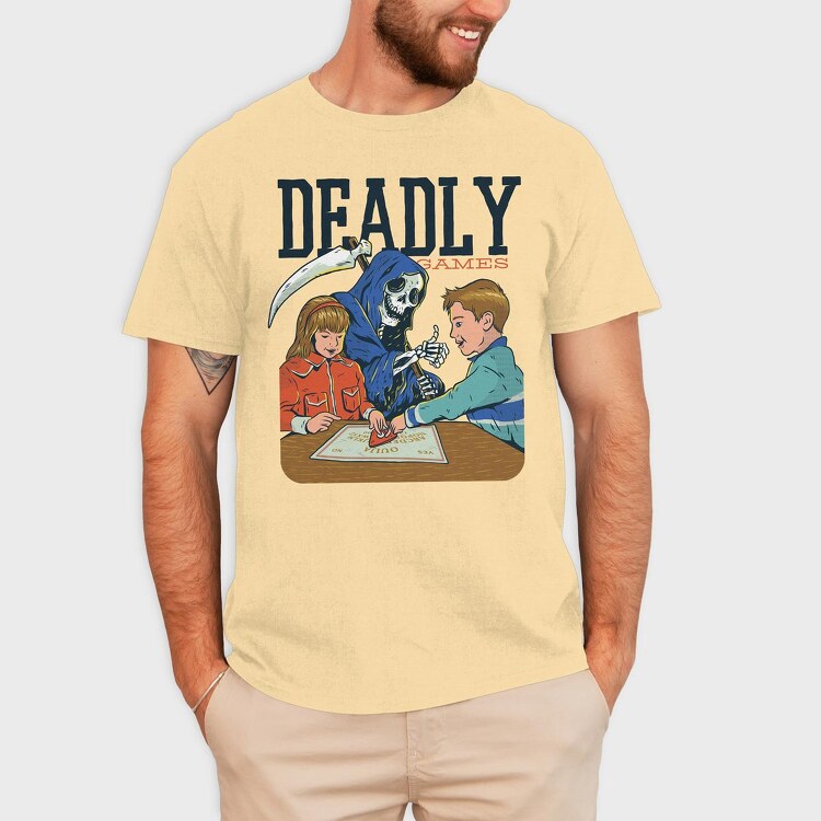 Deadly Games, Tricou Barbati (Unisex)