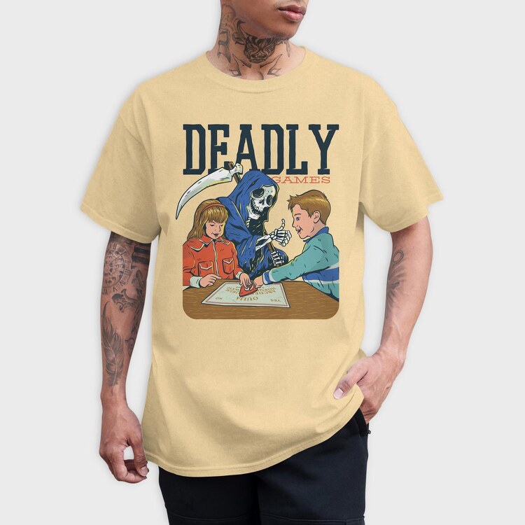 Deadly Games, Tricou Barbati (Unisex)