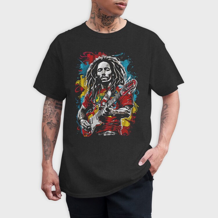 Bob Marley 2, Tricou Barbati (Unisex)