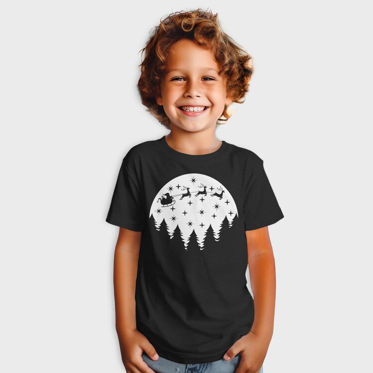 Neon Wolf Howl 12, Tricou Copii