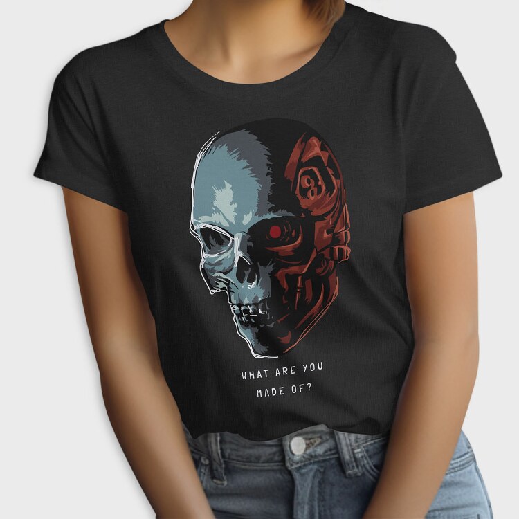 Cyberpunk Skull, Tricou Femei