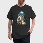 Space Explorer Moonwalk, Tricou Barbati (Unisex)