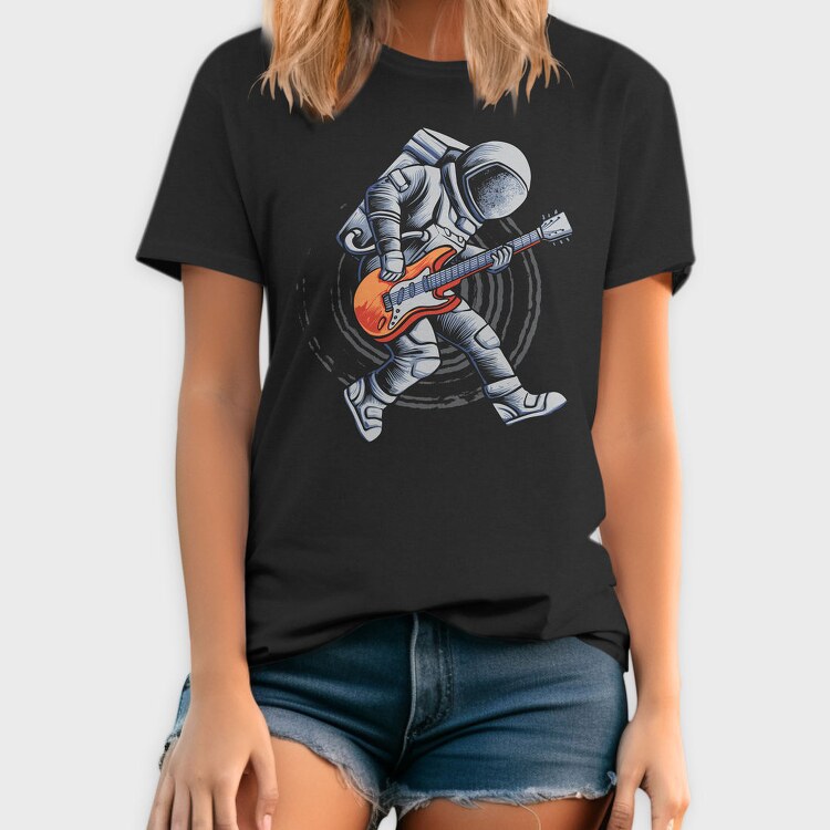 Space Guitar Astronaut, Tricou Barbati (Unisex)