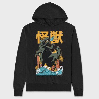 Kaiju, Hanorac Oversize Barbati (Unisex)