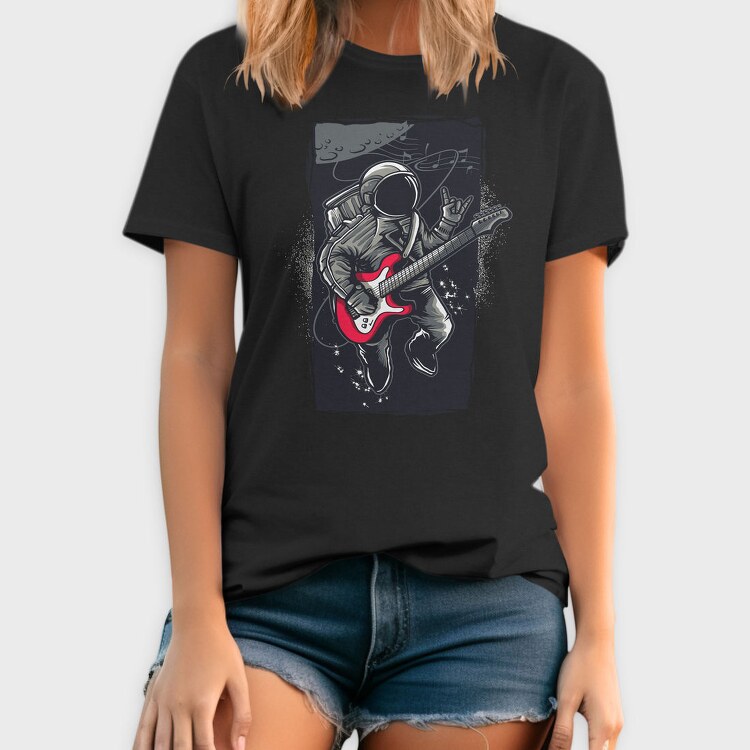 Space Rock Guitarist, Tricou Barbati (Unisex)