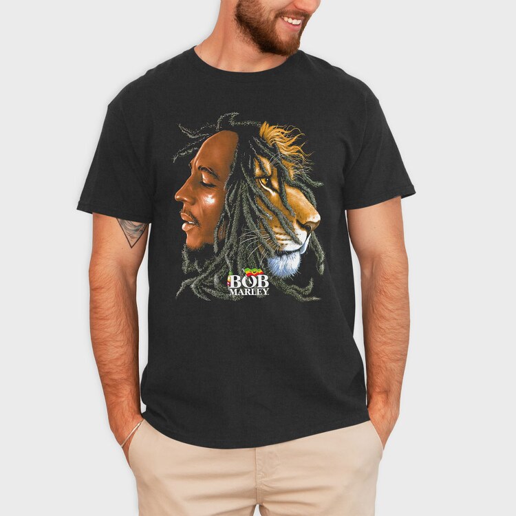 Bob Marley 5, Tricou Barbati (Unisex)