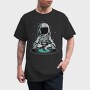 Space Meditate, Tricou Barbati (Unisex)