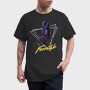 Freestyle Neon Cyclist, Tricou Barbati (Unisex)