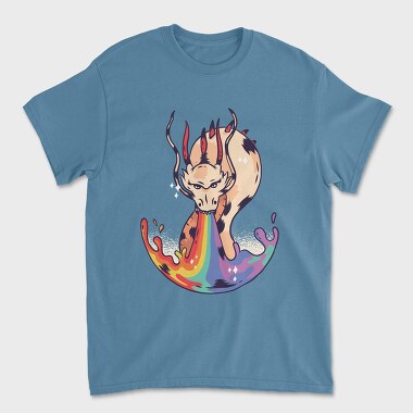 Tricou Barbati (Unisex), Dragon Rainbow