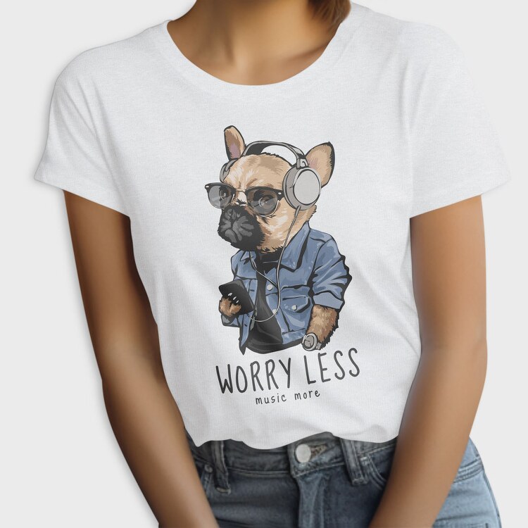 Frenchie Tunes, Tricou Femei