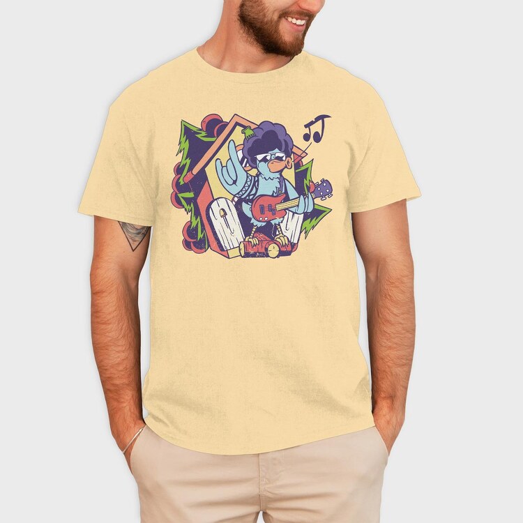 Bird Music, Tricou Barbati (Unisex)