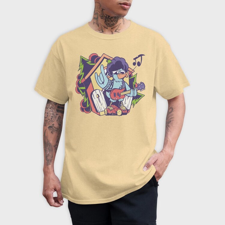 Bird Music, Tricou Barbati (Unisex)