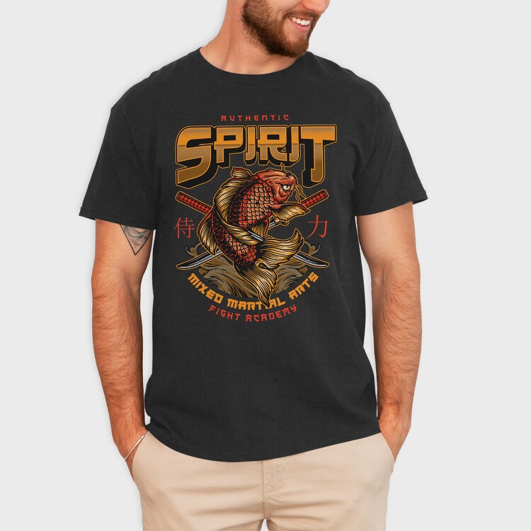 Spirit Fish Sword, Tricou Barbati (Unisex)