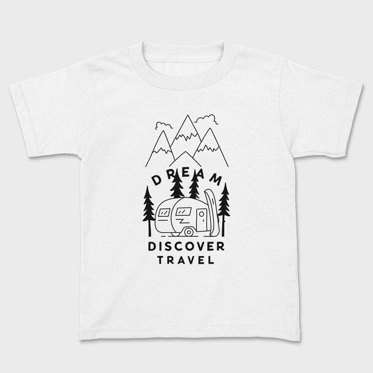 Dream Discover Travel, Tricou Copii