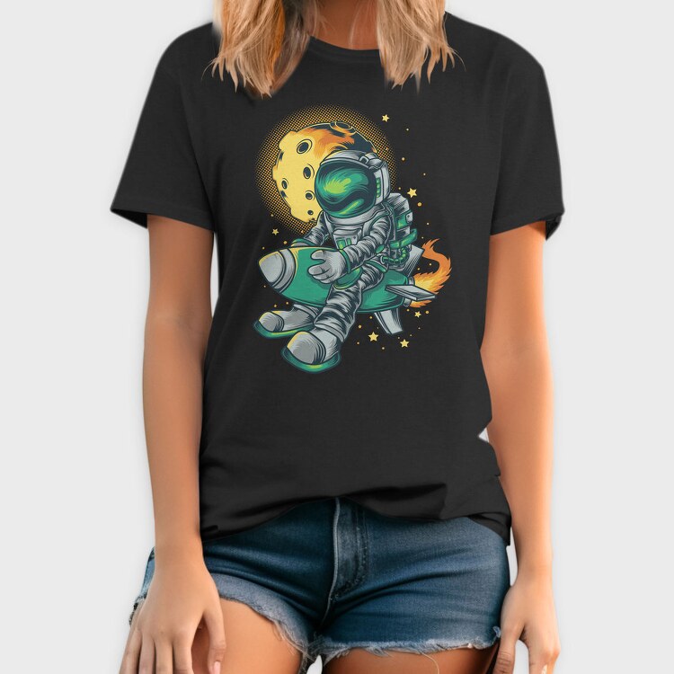 Space Rocket Buddy, Tricou Barbati (Unisex)