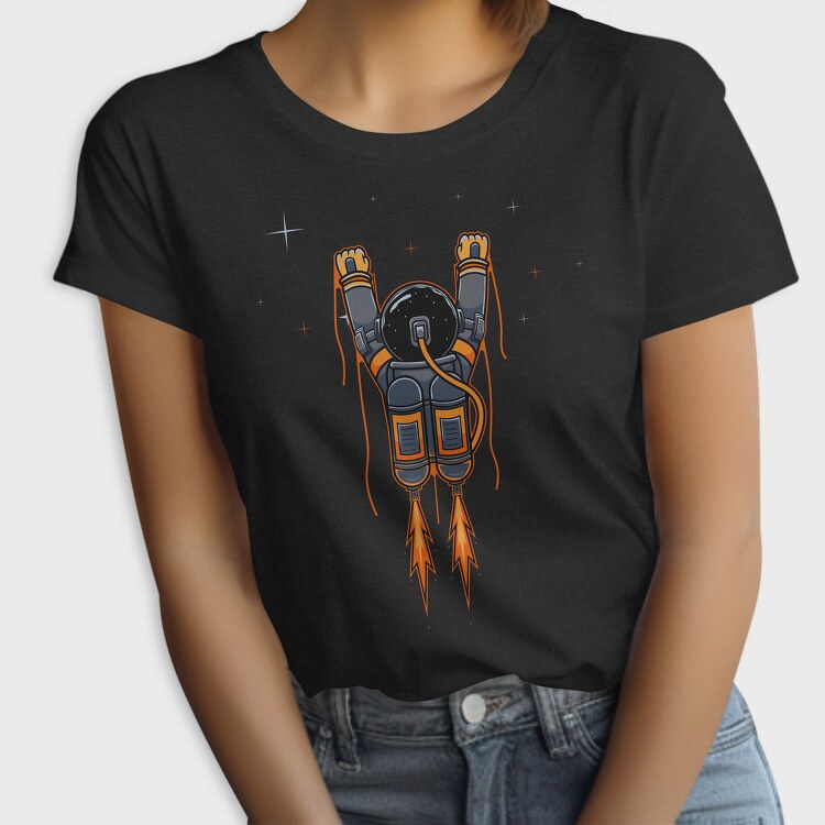 Space Rocket Man, Tricou Femei
