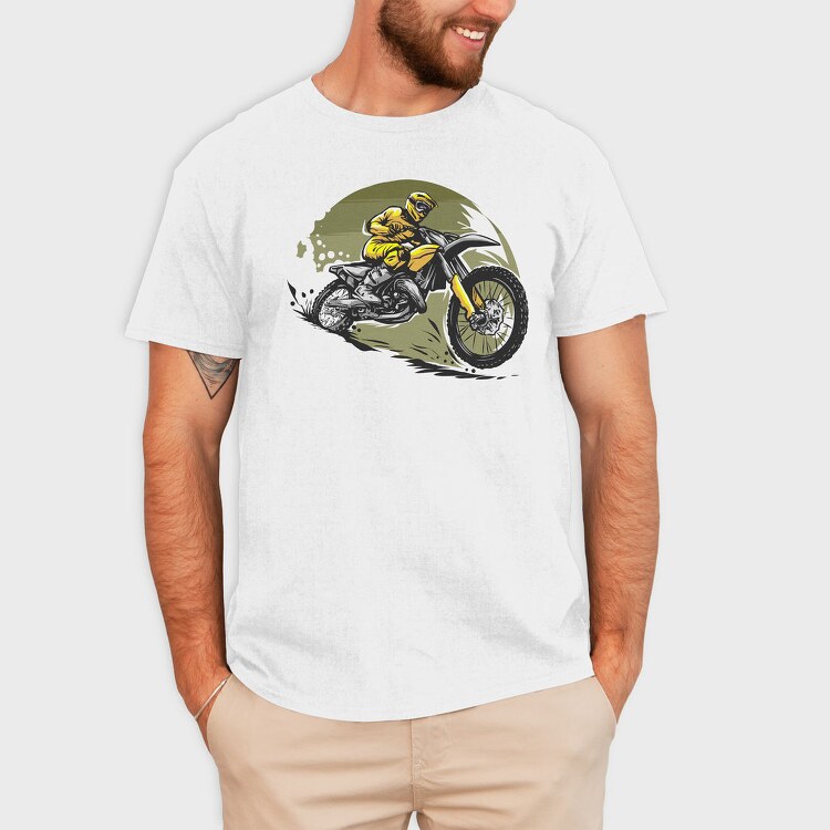 Dirt Bike Rider 1, Tricou Barbati (Unisex)