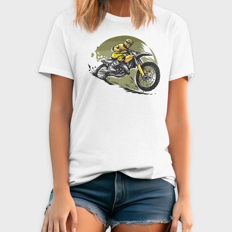 Dirt Bike Rider 1, Tricou Barbati (Unisex)