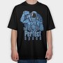 Space Selfie Astronaut, Tricou Oversize Barbati (Unisex)