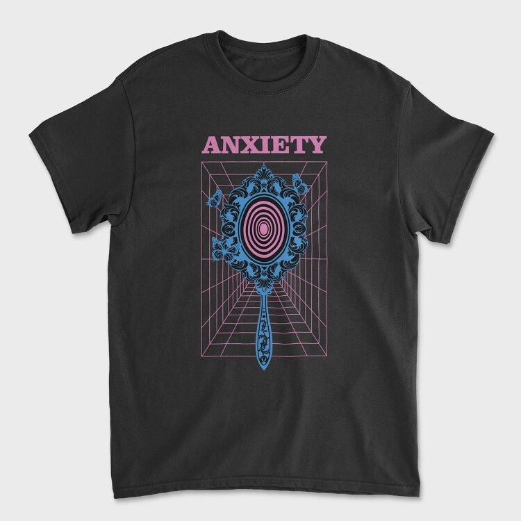 Anxiety Mirror, Tricou Barbati (Unisex)