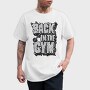 Black Gym Grind, Tricou Barbati (Unisex)