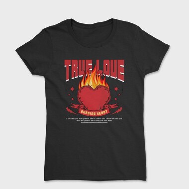 Burning Heart, Tricou Femei