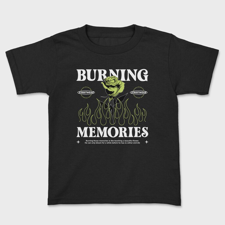 Burning Memories, Tricou Copii