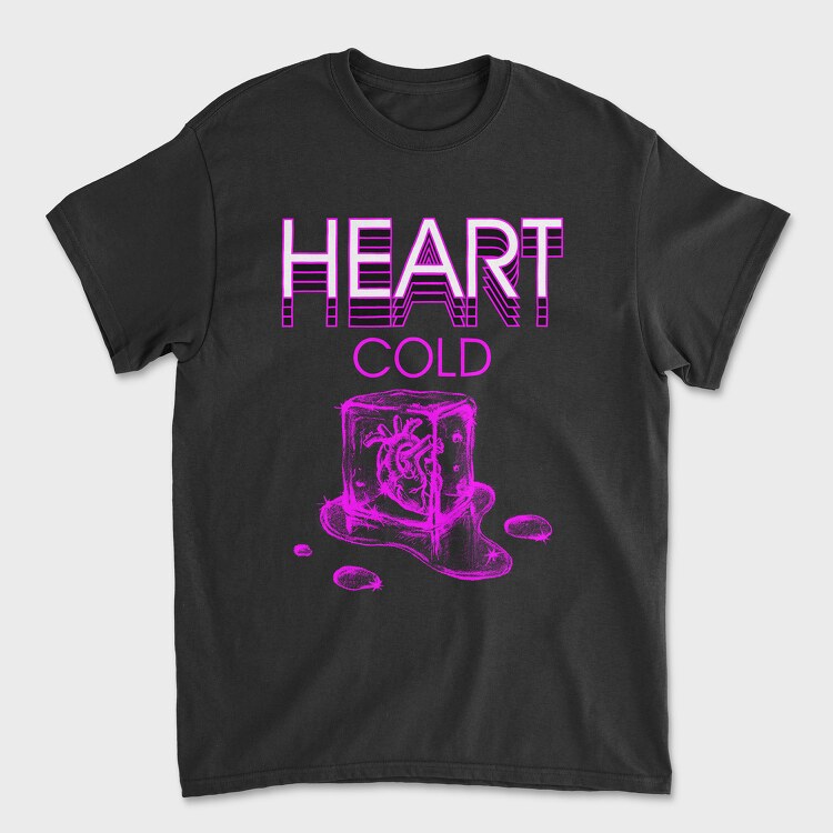 Cold Heart Purple, Tricou Barbati (Unisex)