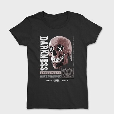 Darkness Skull, Tricou Femei