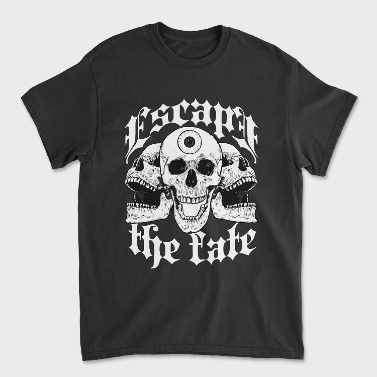 Escape the Fate Skulls, Tricou Barbati (Unisex)