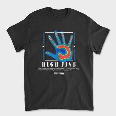 High Five, Tricou Barbati (Unisex)