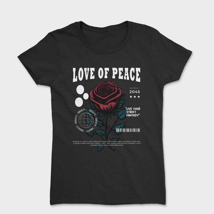 Love of Peace, Tricou Femei