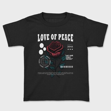 Love of Peace, Tricou Copii