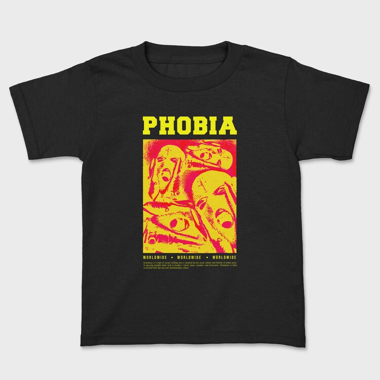 Phobia, Tricou Copii